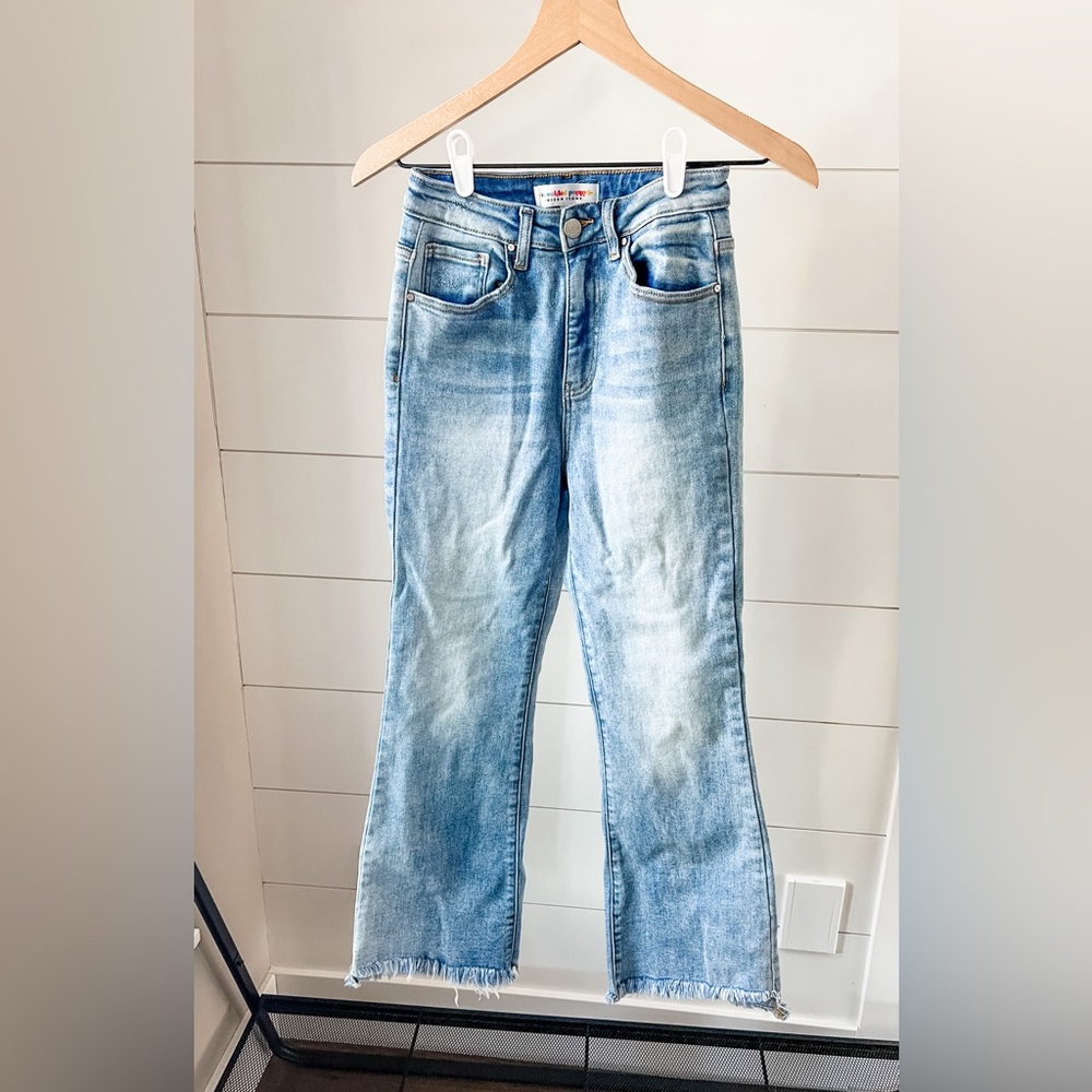 Women's Light Blue Flare Jeans
